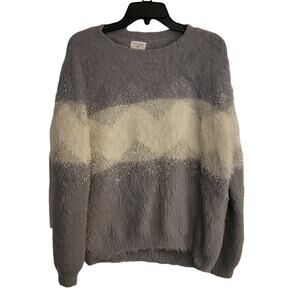 Ivy Rose Super Soft Colorblock Sweater, XL